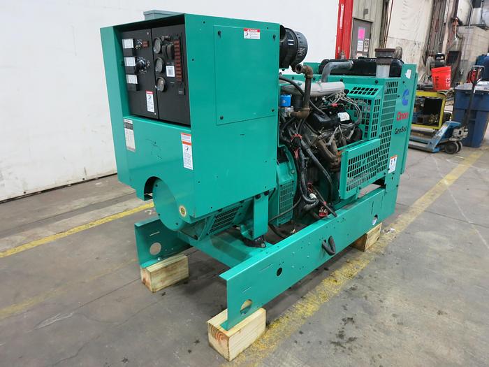 Used Used Cummins GGFD Natural Gas / Propane Generator, 375 Hrs, 35 KW