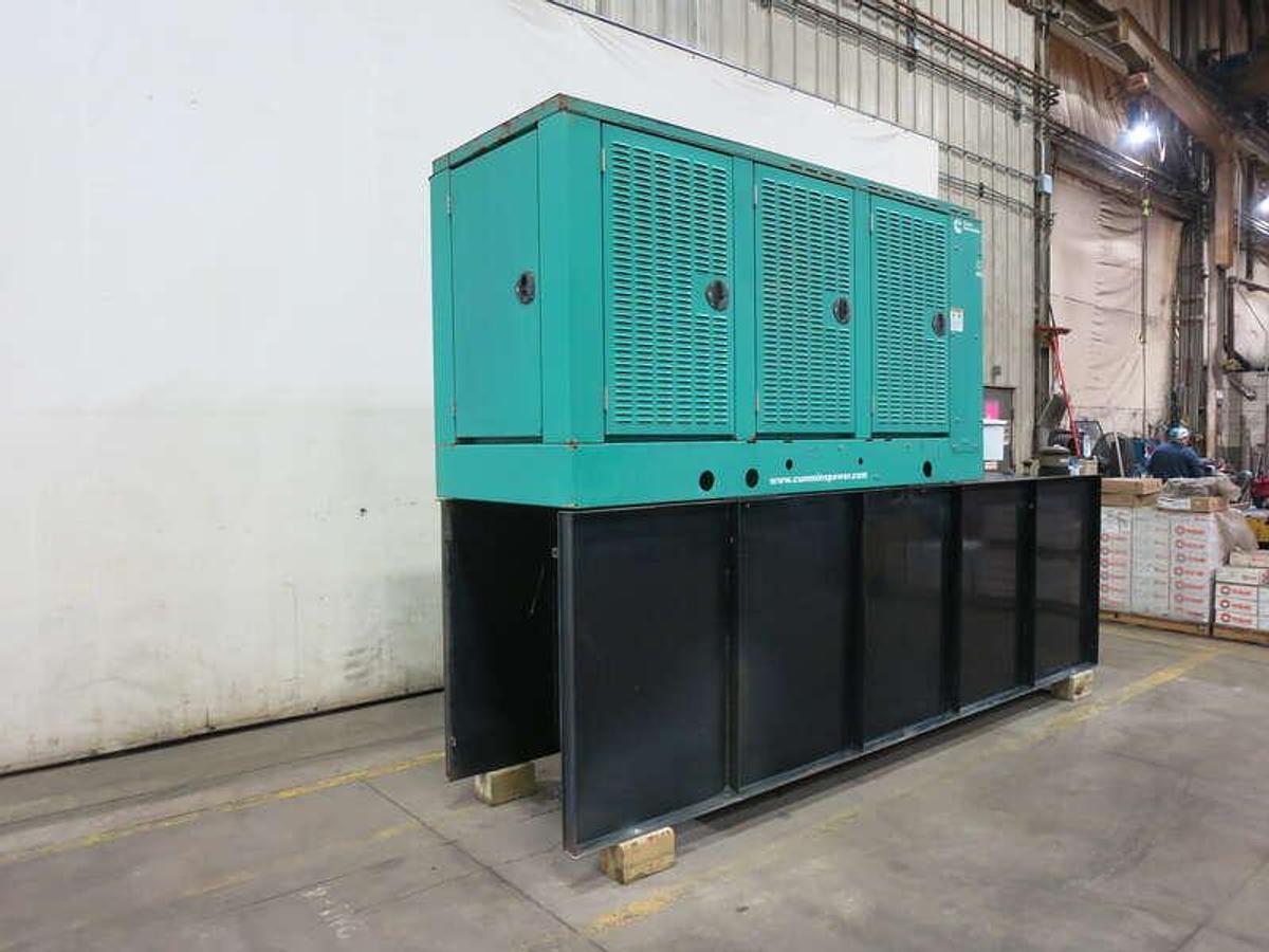 Used Used Cummins DSHAA QSL9-G2 Diesel Generator, 42 Hrs, EPA Tier 3 $29,900 150 kW