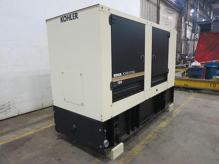 Used Used Kohler 100REOZJF Diesel Generator, 309 Hrs, EPA Tier 3, 100 KW