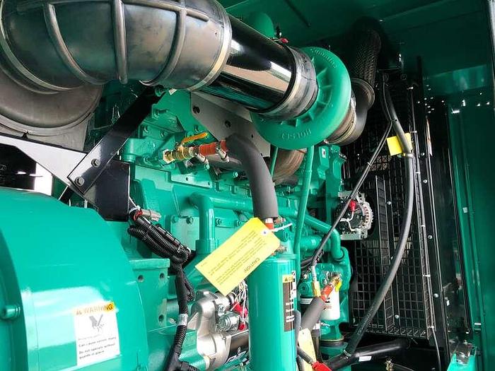 Used New Cummins 500 kW standby (455 kW prime) diesel generator set, model DFEK, SN-A250405984