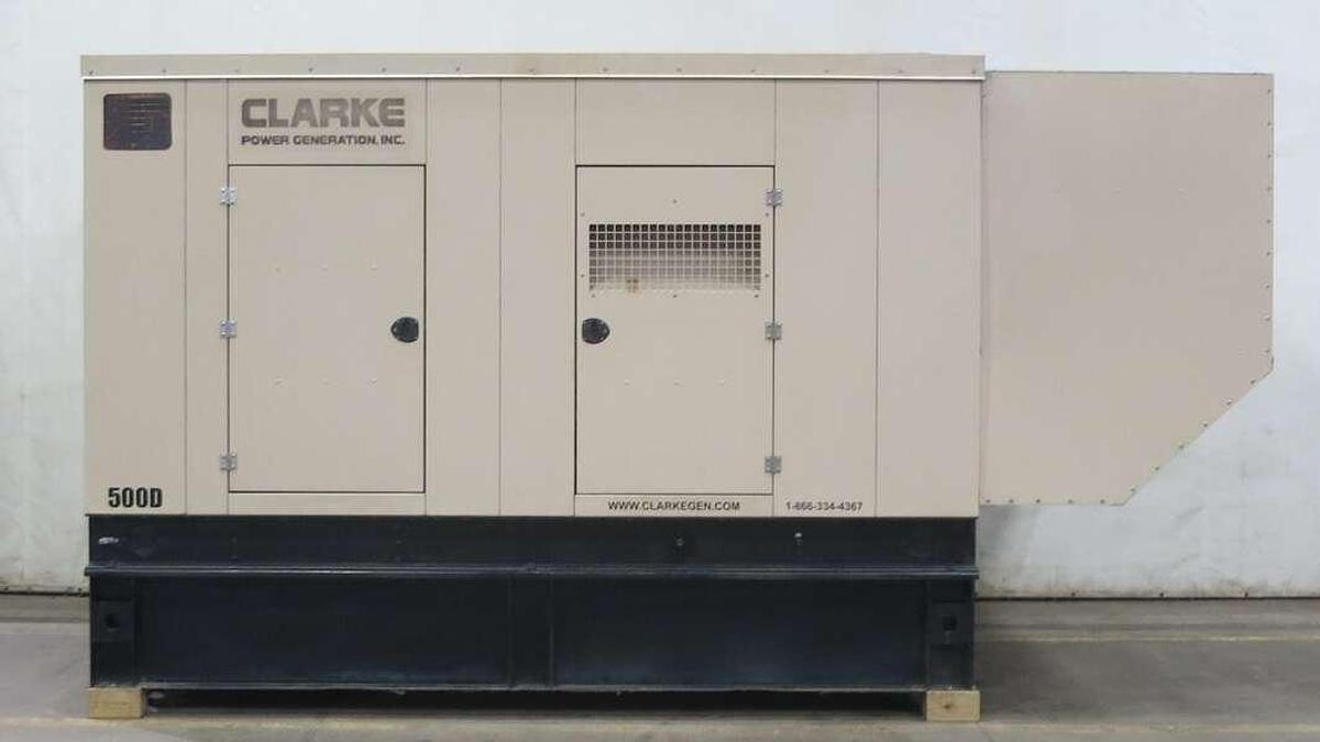 Used Used MTU DS00500 10V1600G80S Diesel Generator, 585 Hrs, EPA Tier 2  500 kW
