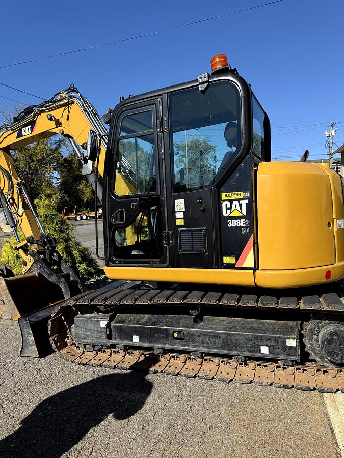 Used 308E2 CR MINI HYDRAULIC EXCAVATOR WITH SWING BOOM