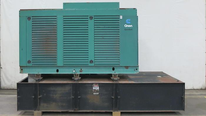 Used Used Cummins DFED KTA19-G4 Diesel Generator, 907 Hrs, 500 KW