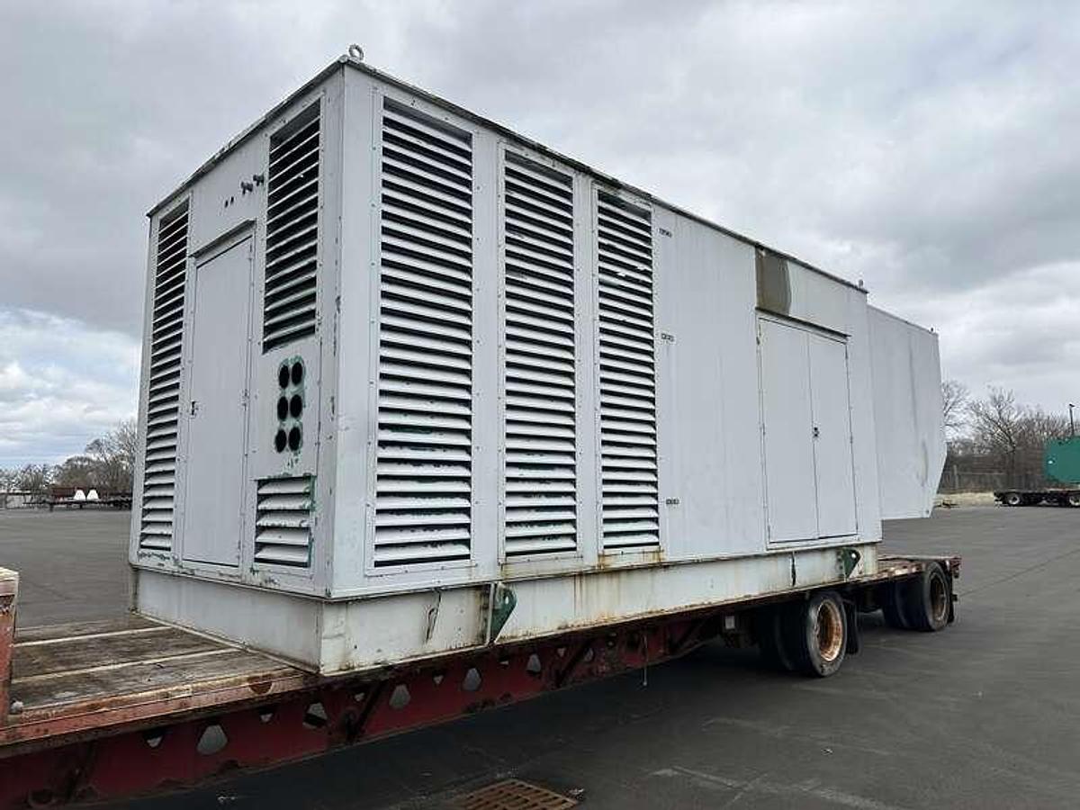 Used Used Cummins DFLE KTA50-G9 Diesel Generator, 179 Hrs  1500 kW