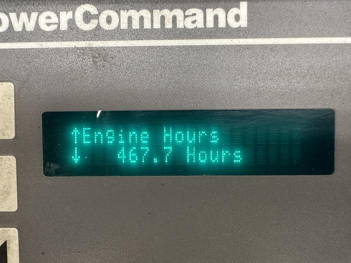 Used Used Cummins DQCB QSK23-G7 NR2 Diesel Generator, 468 Hrs, EPA Tier 2, 750 KW