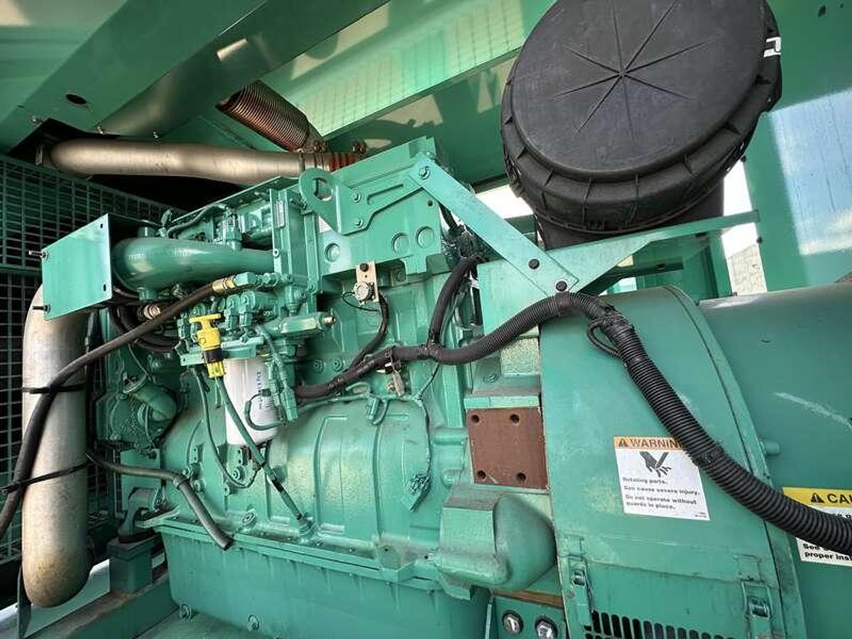Used Cummins DFEK QSX15-G9 Diesel Generator, 371 Hrs, EPA Tier 2 500 kW