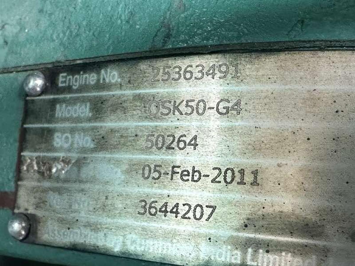 Used Used Cummins DQGAB Diesel Generator, 232 Hrs, EPA Tier 2 $359,900 1500 kW