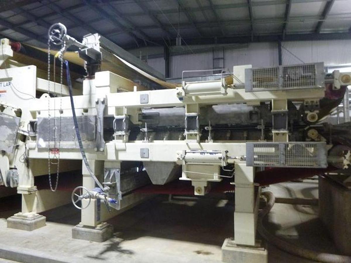 Used 2.5M PRESS TECHNOLOGIES - HYMAC WETLAP MACHINE MODEL 100 HP-SF WITH HEAVY DUTY PRESS COMPLETELY REBUILT 2018