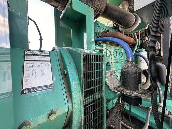 Used Used Cummins DSGAC QSB7-G5 Diesel Generator, 469 Hrs, EPA Tier 3, 150 KW