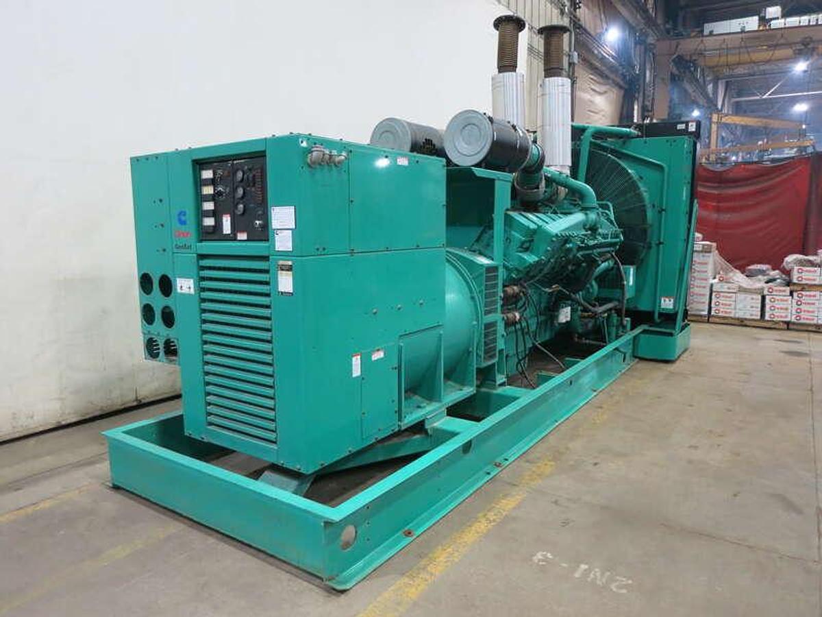 Used Used Cummins DFLE KTA50-G9 Diesel Generator, 229 Hrs 1500 kW