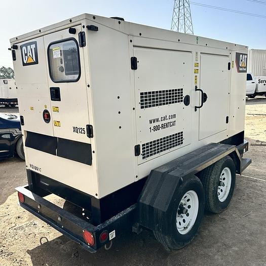 Used Used Caterpillar XQ125 Rental Grade Diesel Generator 5350 Hrs EPA Tier 4F, 110 KW