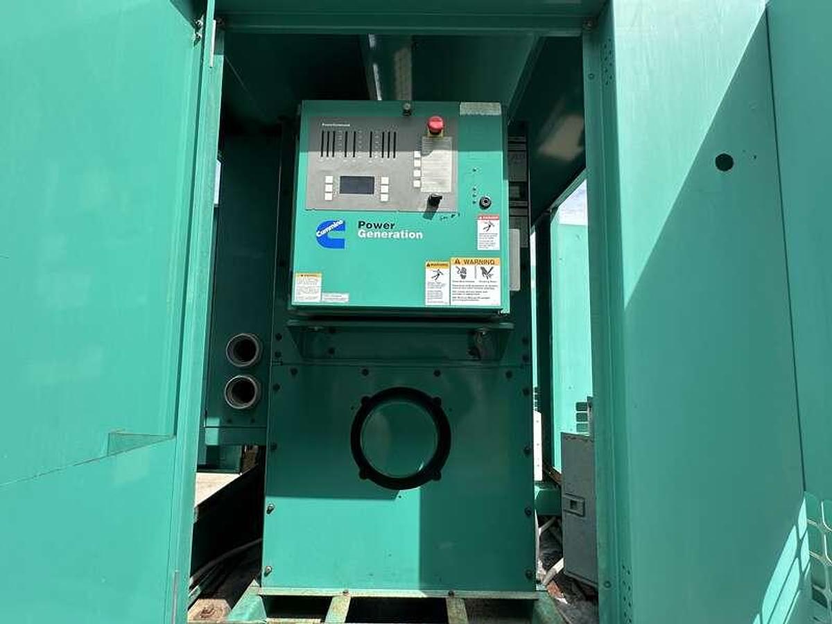 Used Cummins DFEK QSX15-G9 NR2 Diesel Generator, 501 Hrs, EPA Tier 2  500 kW
