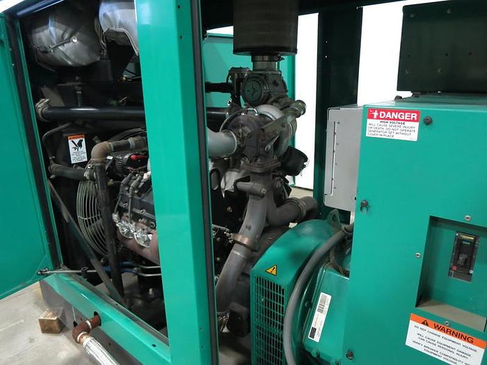 Used Cummins 150 kW standby natural gas generator set, model 150GFPA,