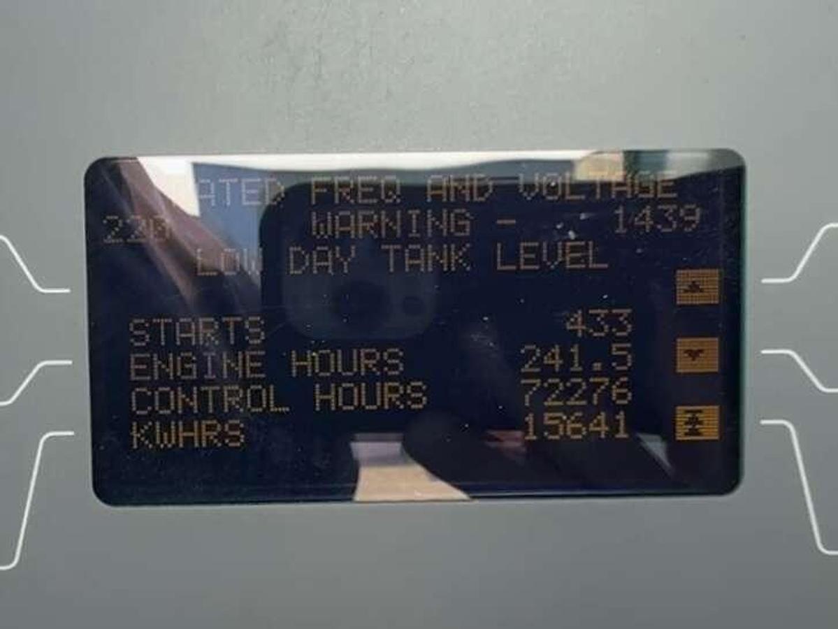 Used Used Cummins DQGAA Diesel Generator, 241 Hrs, EPA Tier 2 1250 kW