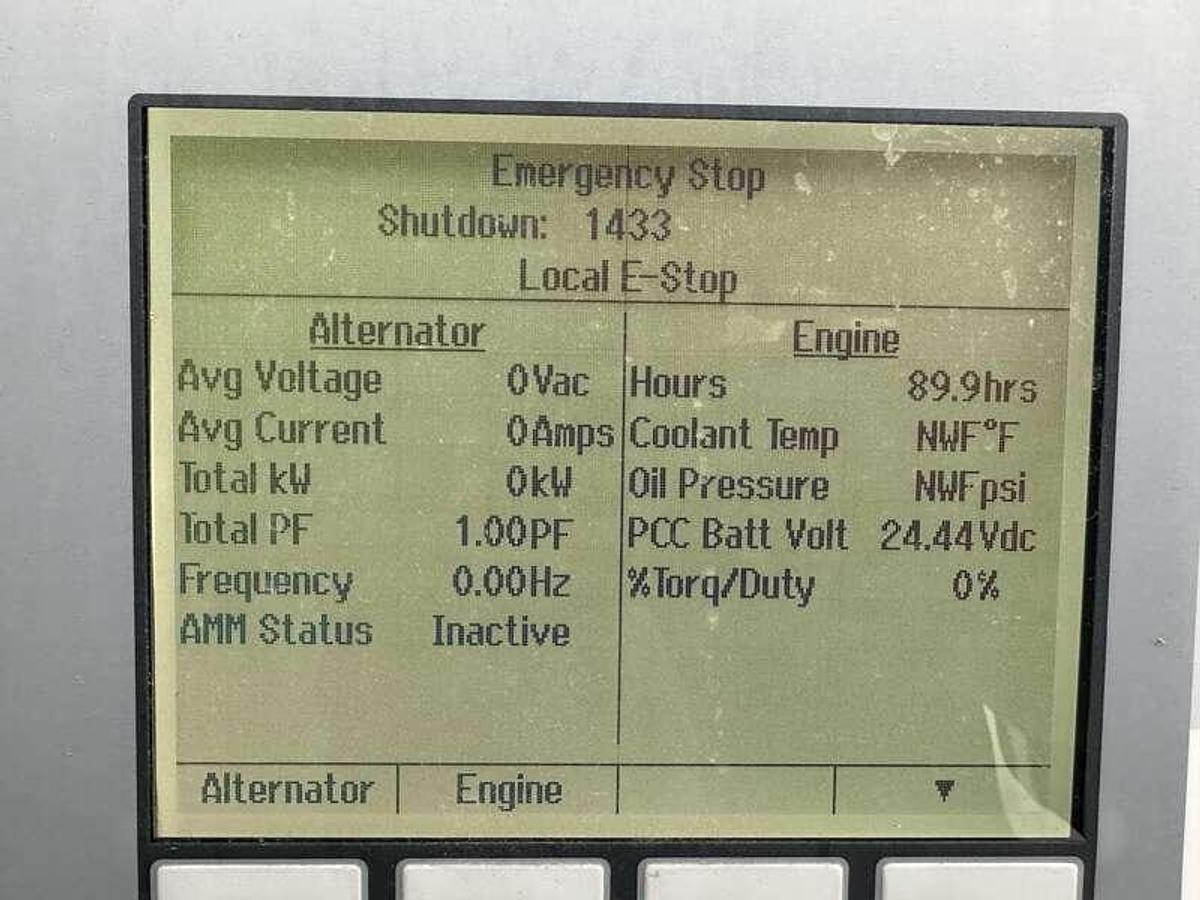 Used Used Cummins DFEJ QSX15-G9 NR2 Diesel Generator 91 Hrs EPA Tier 2 450 kW