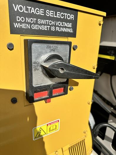 Used Used Caterpillar XQ125 Rental Grade Diesel Generator 5487 Hrs EPA Tier 4F, 110 KW