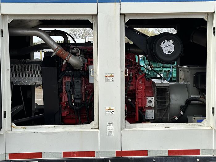 Used Used Doosan G150 Rental Grade Diesel Generator, 6670 Hrs, EPA Tier 4i, 123 KW