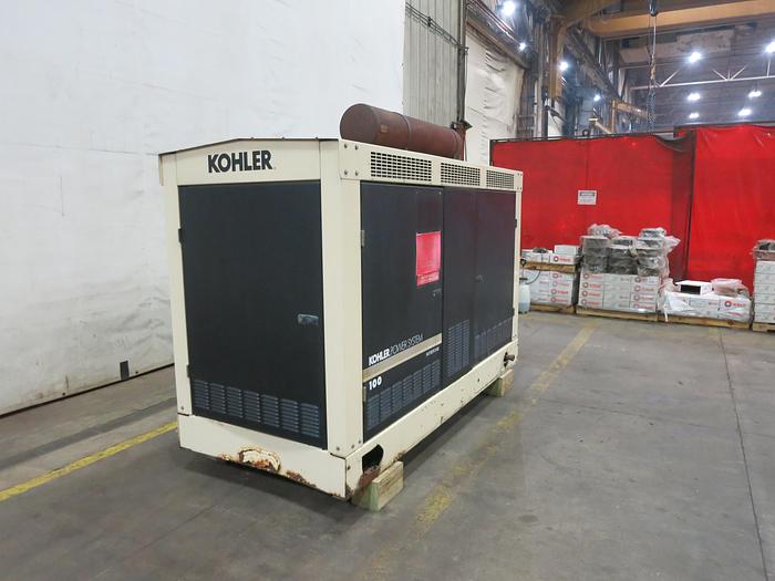 Used Used Kohler 100RZG Natural Gas / Propane Generator, 546 Hrs, 95 KW