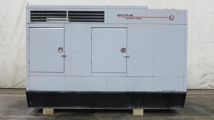 Used Used Detroit Diesel 150DS60 Series 40 7.6L Diesel Generator, 667 Hrs, 150 KW