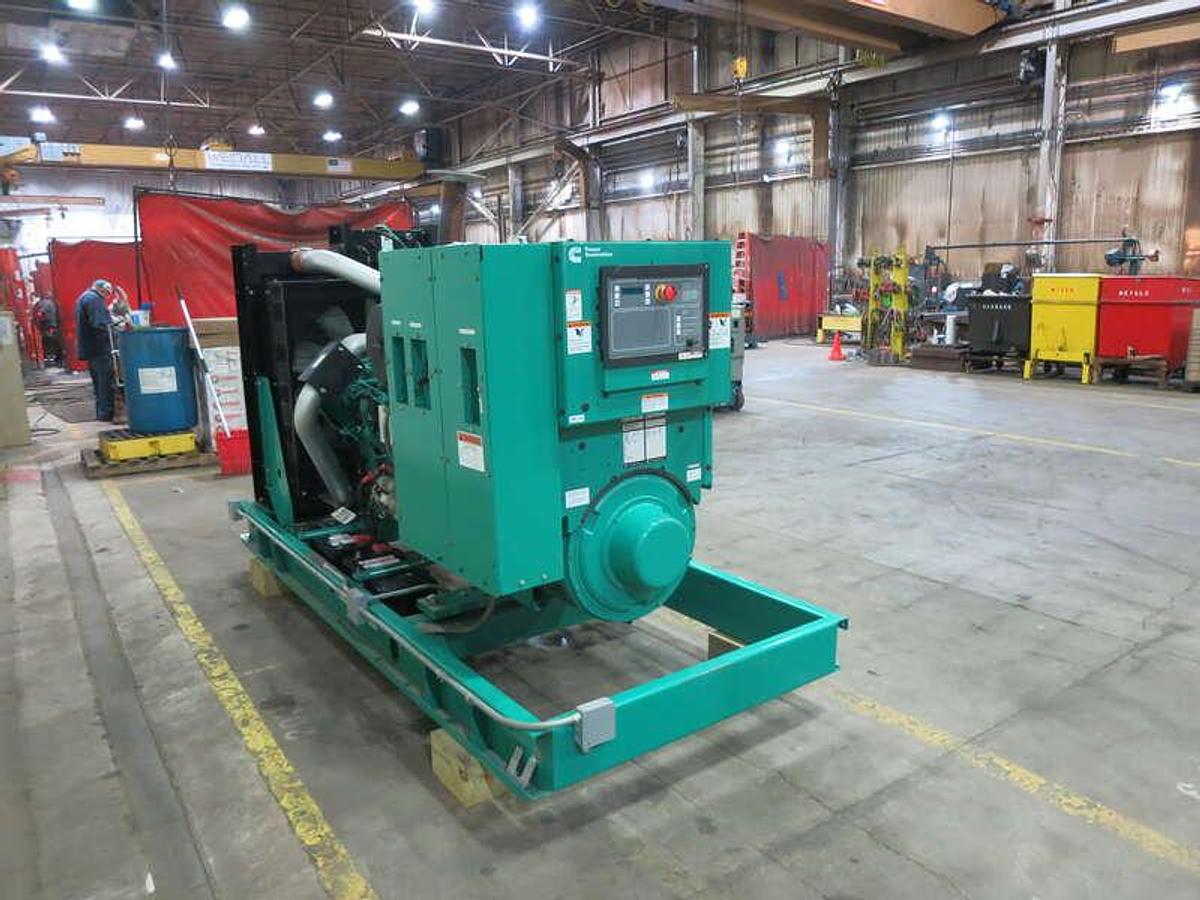 Used Cummins DQDAC QSL9-G7 Diesel Generator, 291 Hrs, EPA Tier 3  300 kW