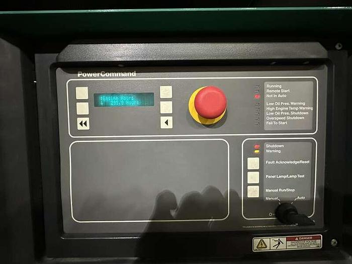 Used Cummins 230 kW standby (209 kW prime) diesel generator set, model DSHAD,