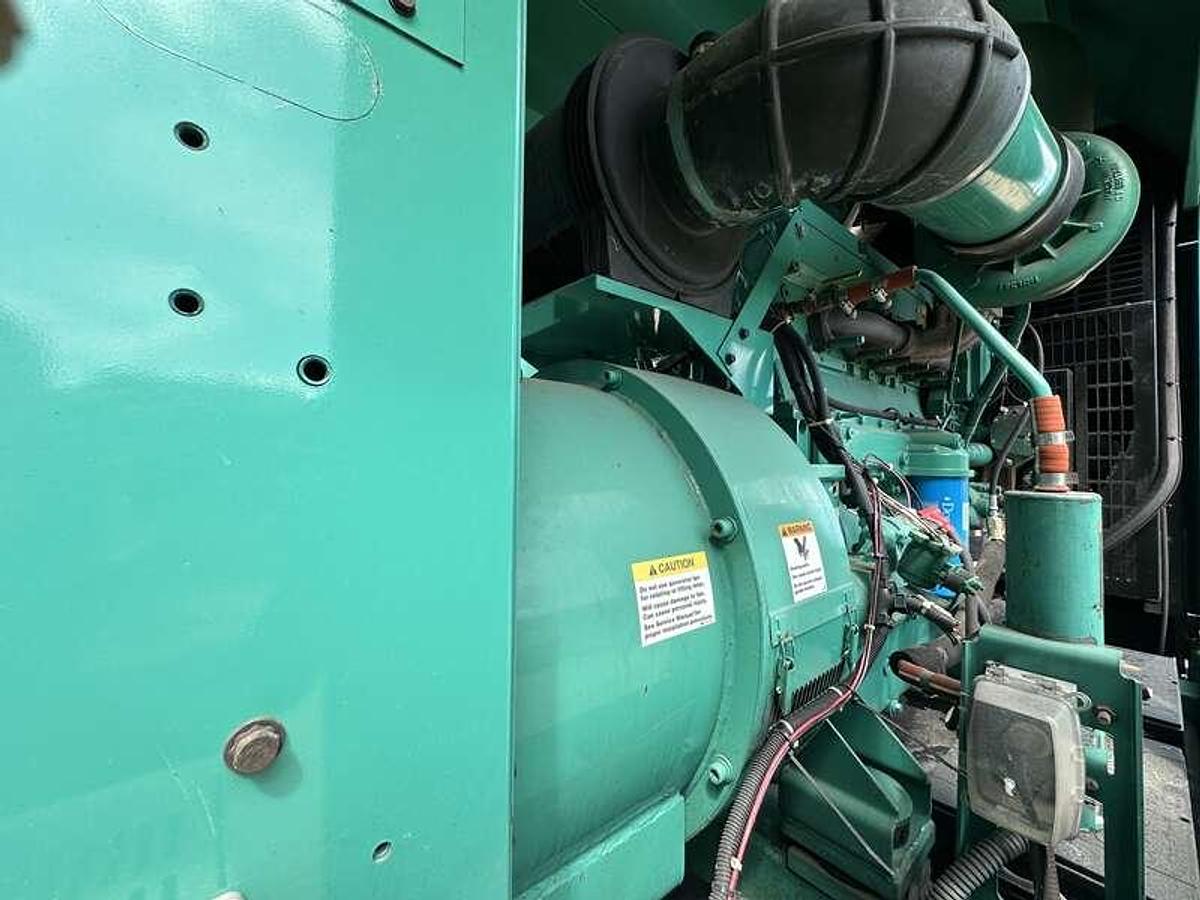 Used Cummins DFEK QSX15-G9 NR2 Diesel Generator, 501 Hrs, EPA Tier 2  500 kW