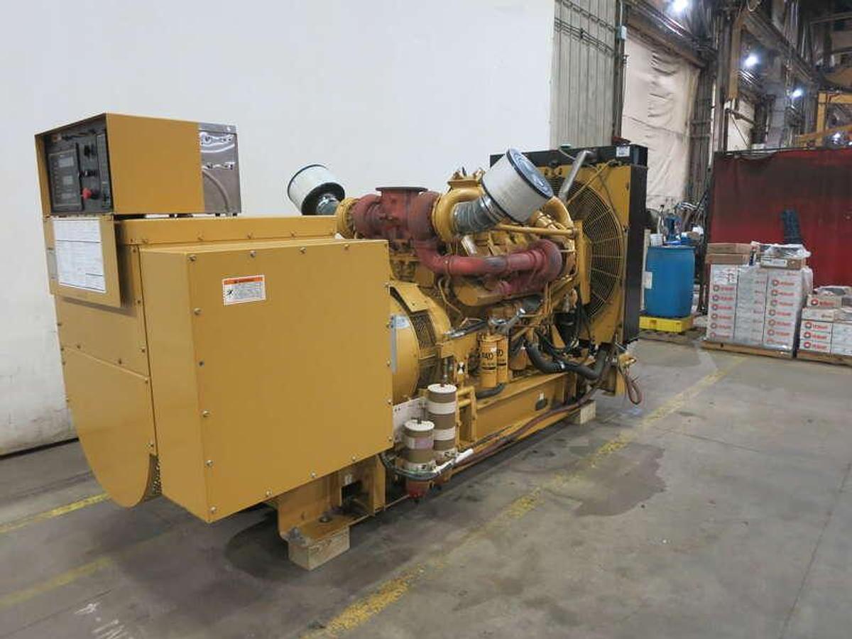 Used Used Caterpillar 3412 Diesel Generator, 1109 Hrs  800 kW