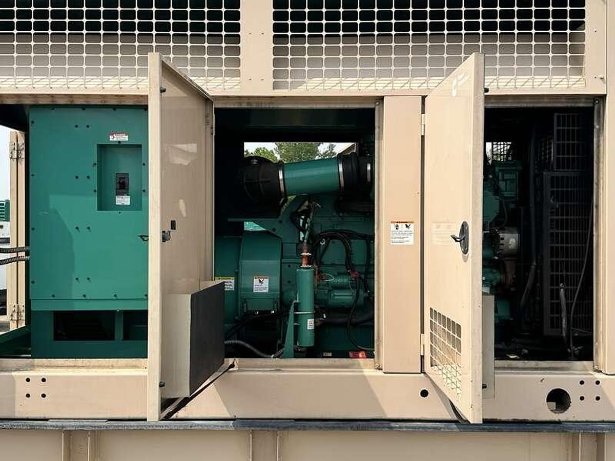 Used Cummins DFEK QSX15-G9 NR2 Diesel Generator, 647 Hrs, EPA Tier 2  500 k
