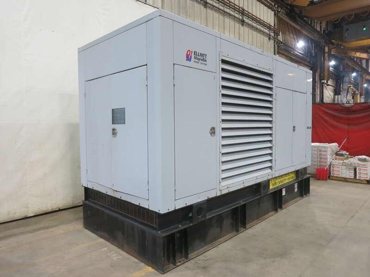 Used Used Elliot 780 RD Diesel Generator, 306 Hrs  750 kW