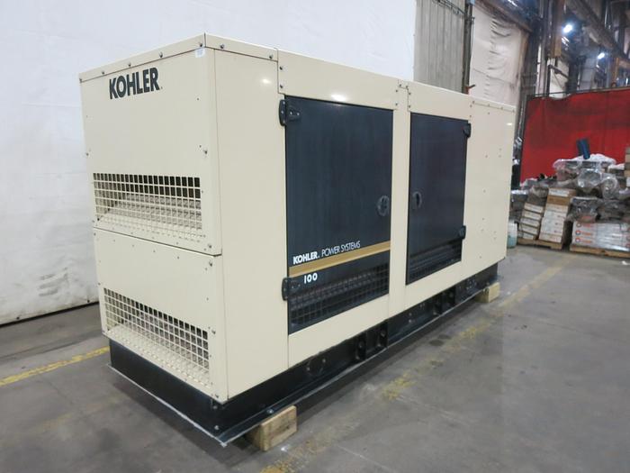 Used Used Kohler 100REZG Natural Gas / Propane Generator, 114 Hrs, EPA Certified, 100 KW