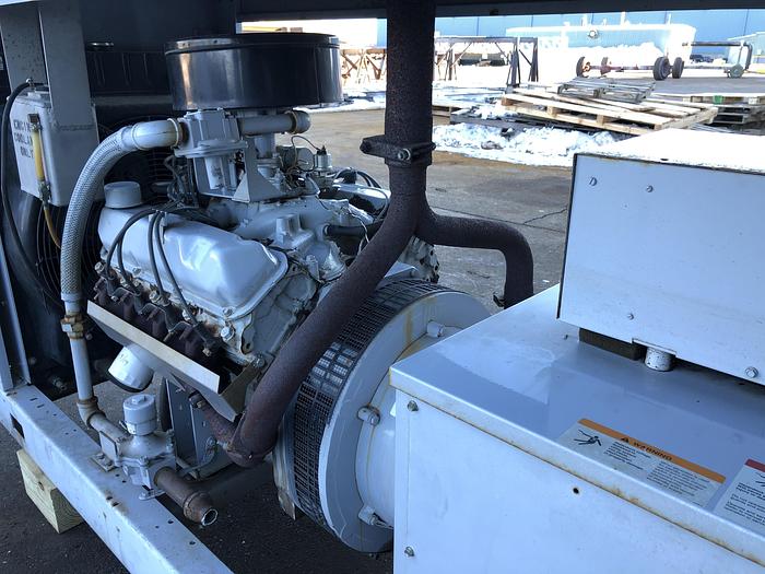 Used Used Detroit Diesel 50GS Natural Gas / Propane Generator 446 Hrs Single Phase, 49 KW