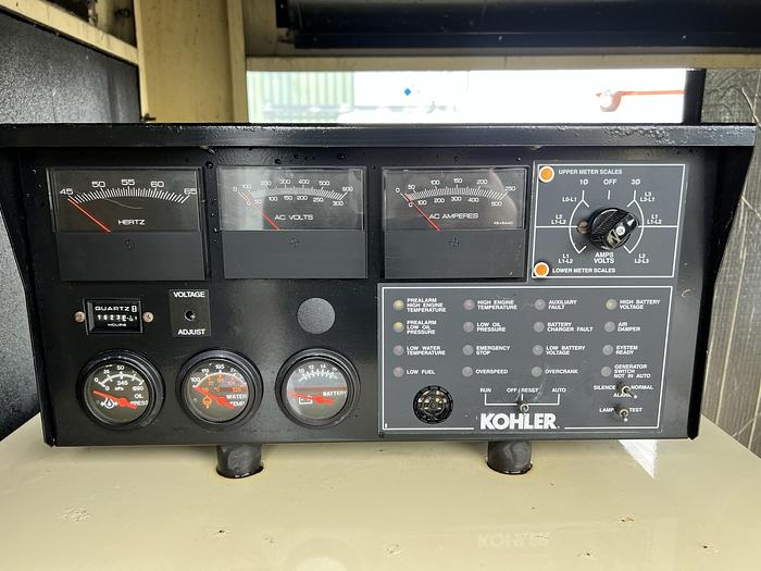 Used Used Kohler 125RZG Natural Gas / Propane Generator, 1023 Hrs, 125 KW
