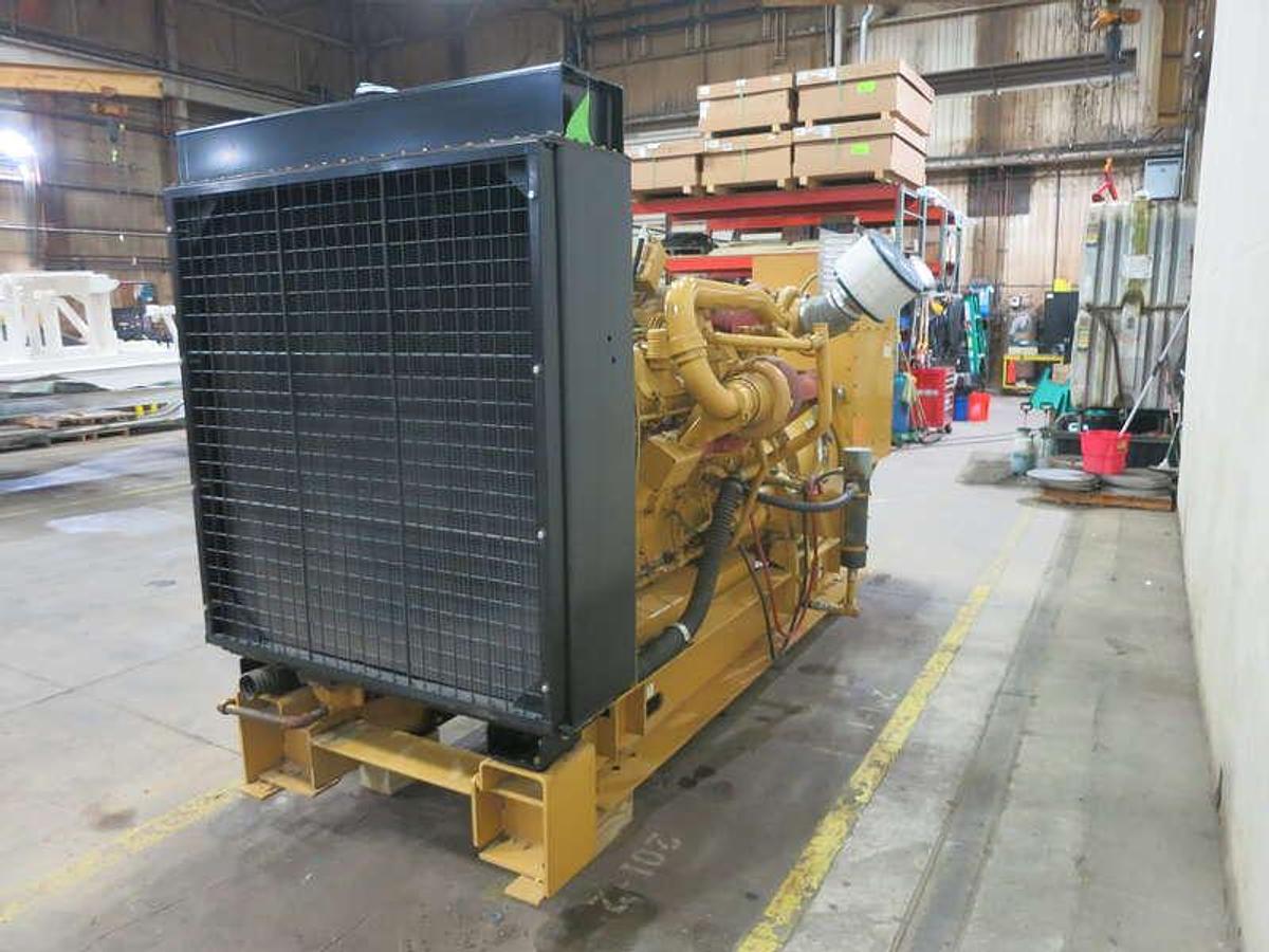 Used Used Caterpillar 3412 Diesel Generator, 1109 Hrs 800 kW