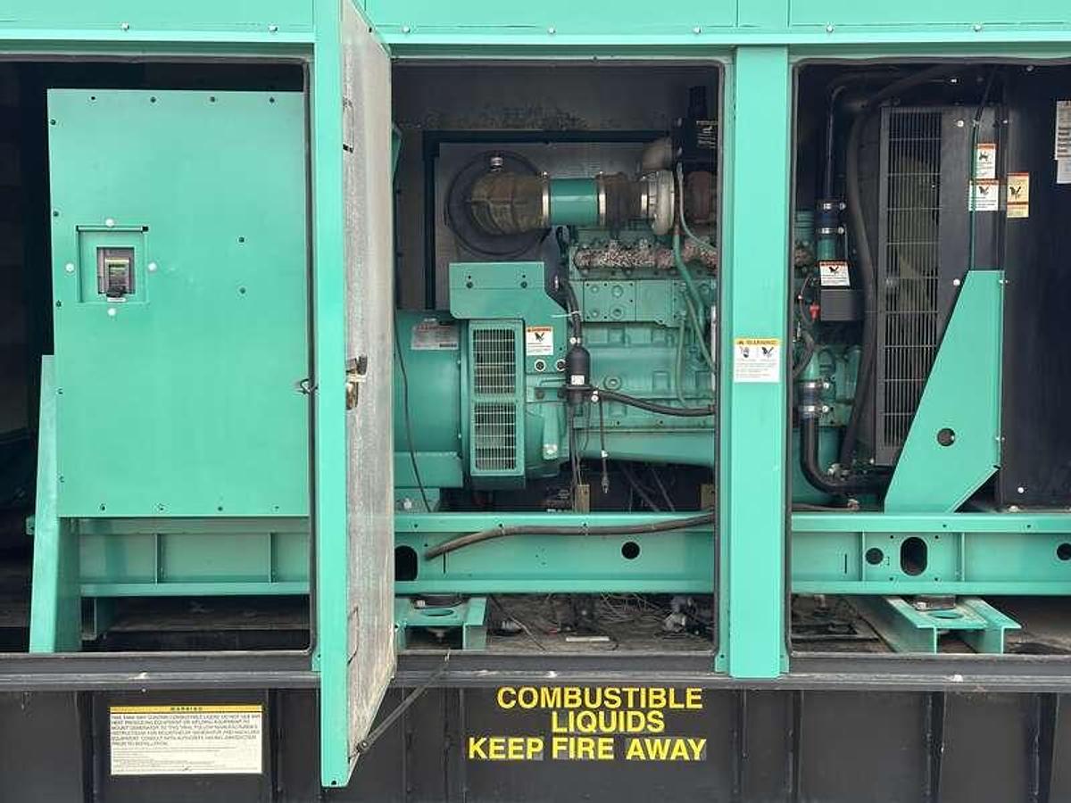 Used Used Cummins DQDAA QSL9-G7 Diesel Generator, 193 Hrs, EPA Tier 3  250 kW
