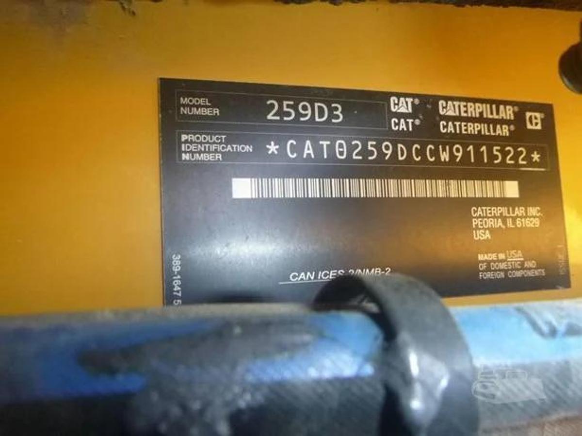 Used 2023 Caterpillar 259D3