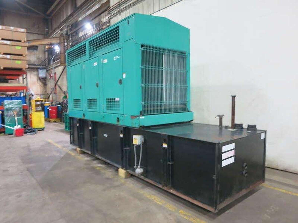 Used Cummins DFEK QSX15-G9 NR2 Diesel Generator, 501 Hrs, EPA Tier 2  500 kW