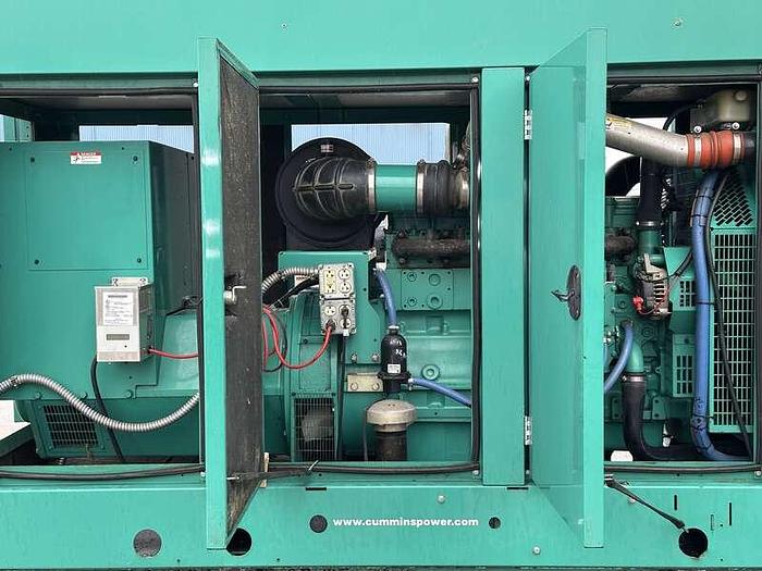 Used Cummins 230 kW standby (209 kW prime) diesel generator set, model DSHAD,