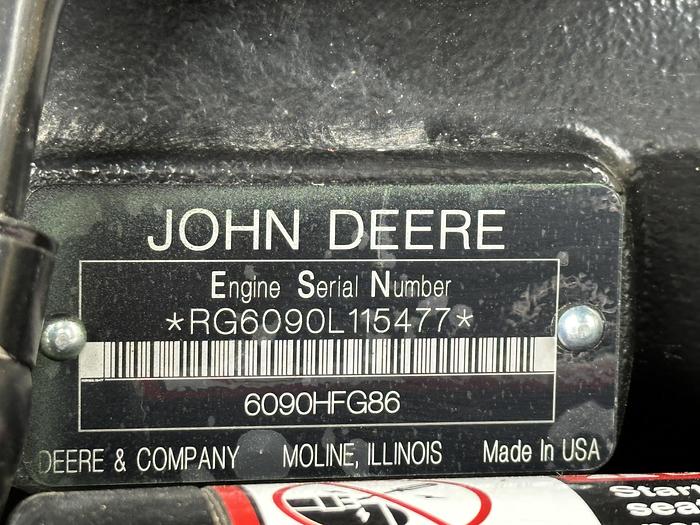 Used Used Kohler 300REOZJ John Deere 6090HFG86 Diesel Generator, 290 Hrs, EPA Tier 3, 300 KW