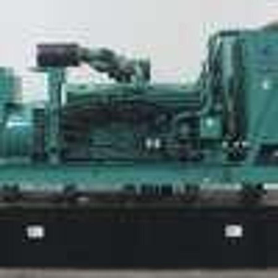 Used Used Cummins DFLC KTA50-G3 Diesel Generator, 827 Hrs, 1250 KW