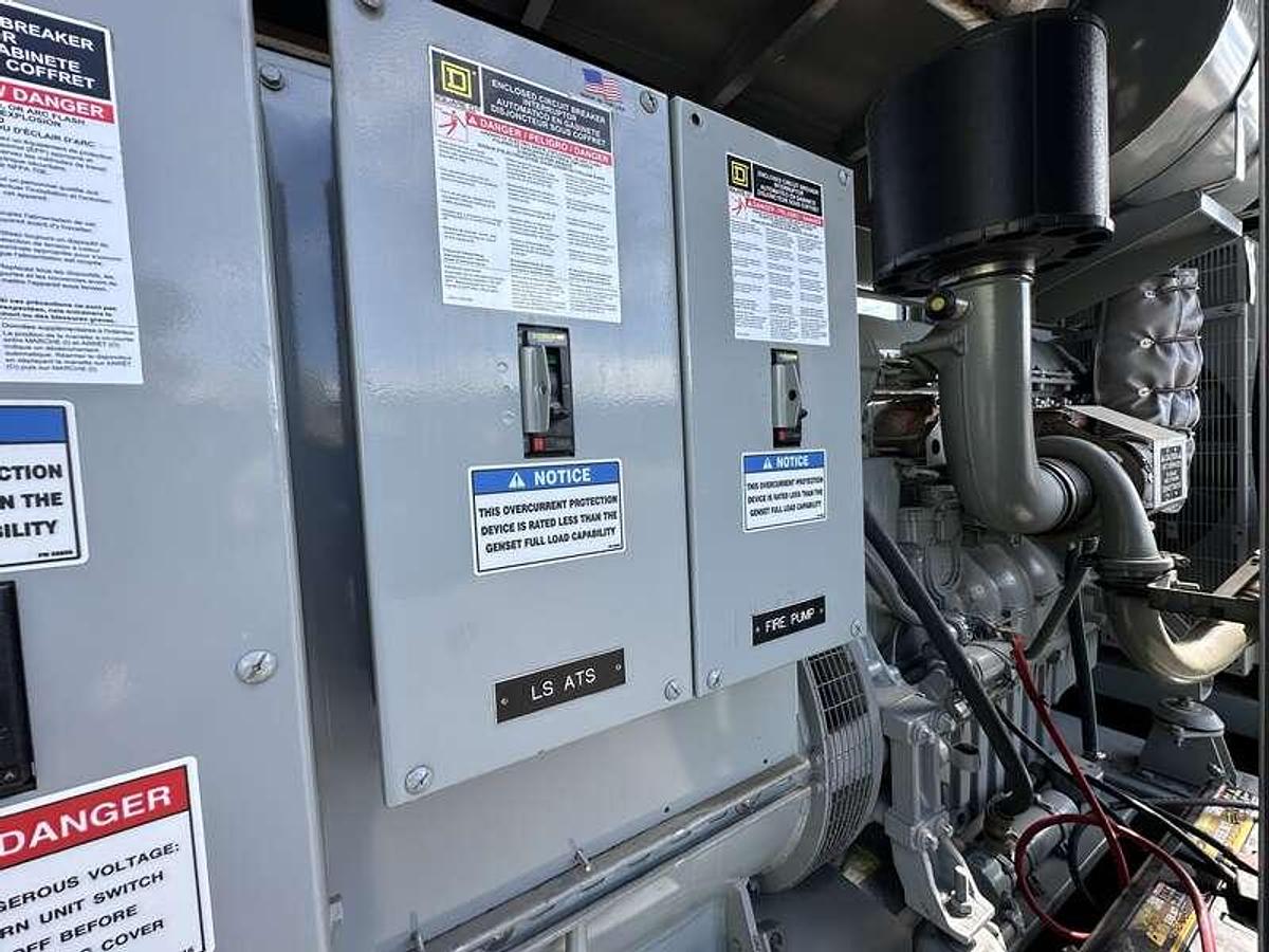 Used Used MTU DS250 6R1600G70S Diesel Generator, 390 Hrs, EPA Tier 3 250 kW