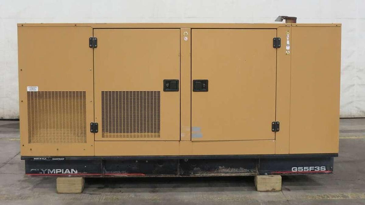 Used Used Generac SD050 Diesel Generator, 833 Hrs, EPA Tier 2, Single Phase