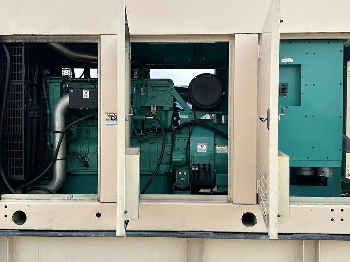 Used Cummins DFEK QSX15-G9 NR2 Diesel Generator, 647 Hrs, EPA Tier 2  500 k