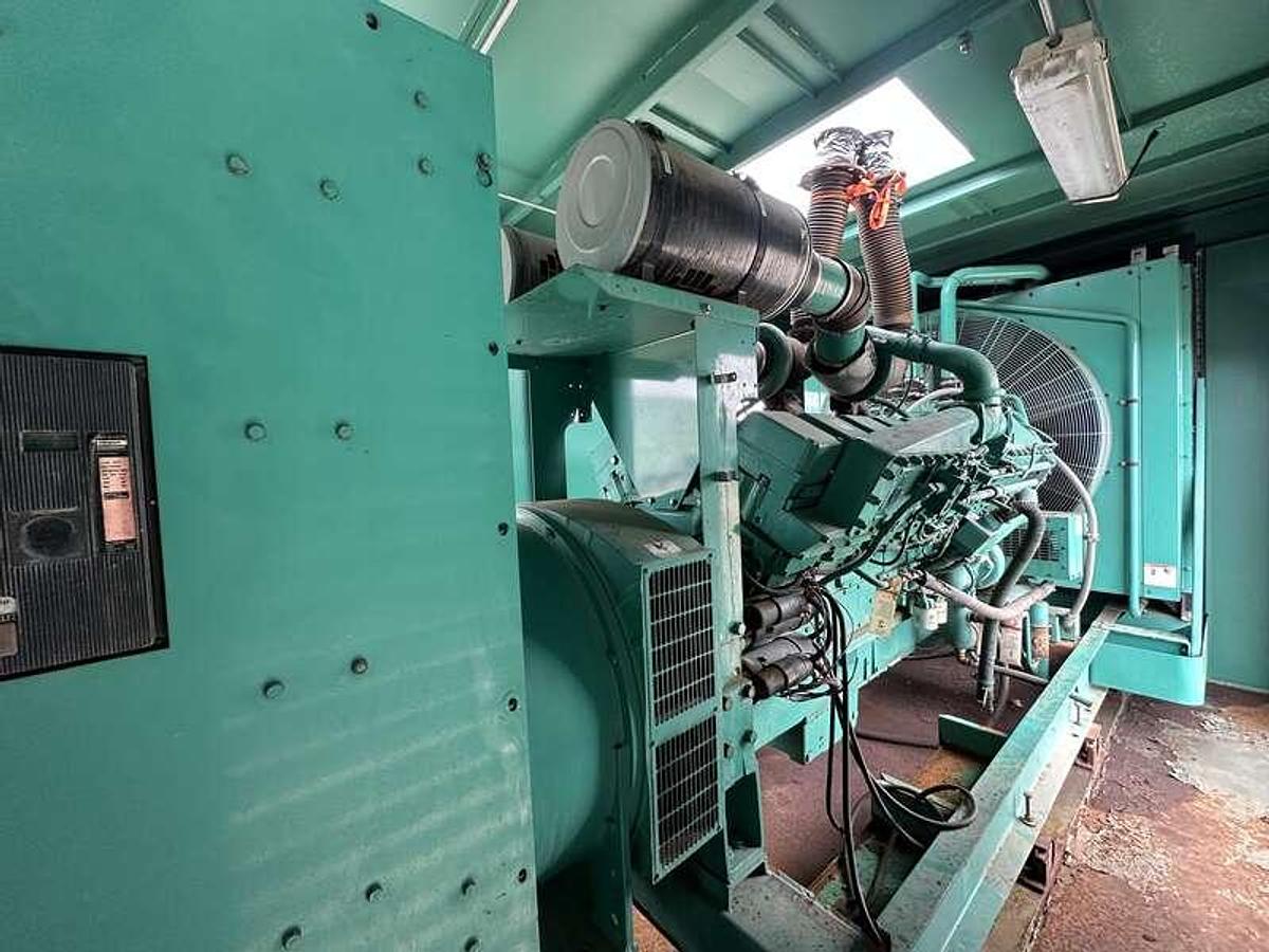 Used Used Cummins DFLE KTA50-G9 Diesel Generator, 179 Hrs  1500 kW