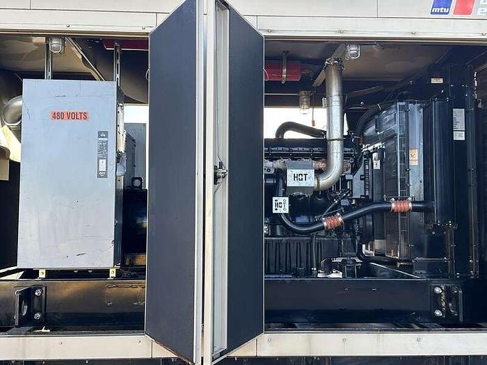 Used MTU 300 kW standby (275 kW prime) diesel generator set, model DS300,