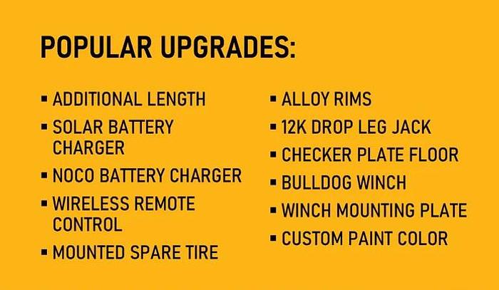 Used TRAILER Drop Deck 78.5" x 14' +