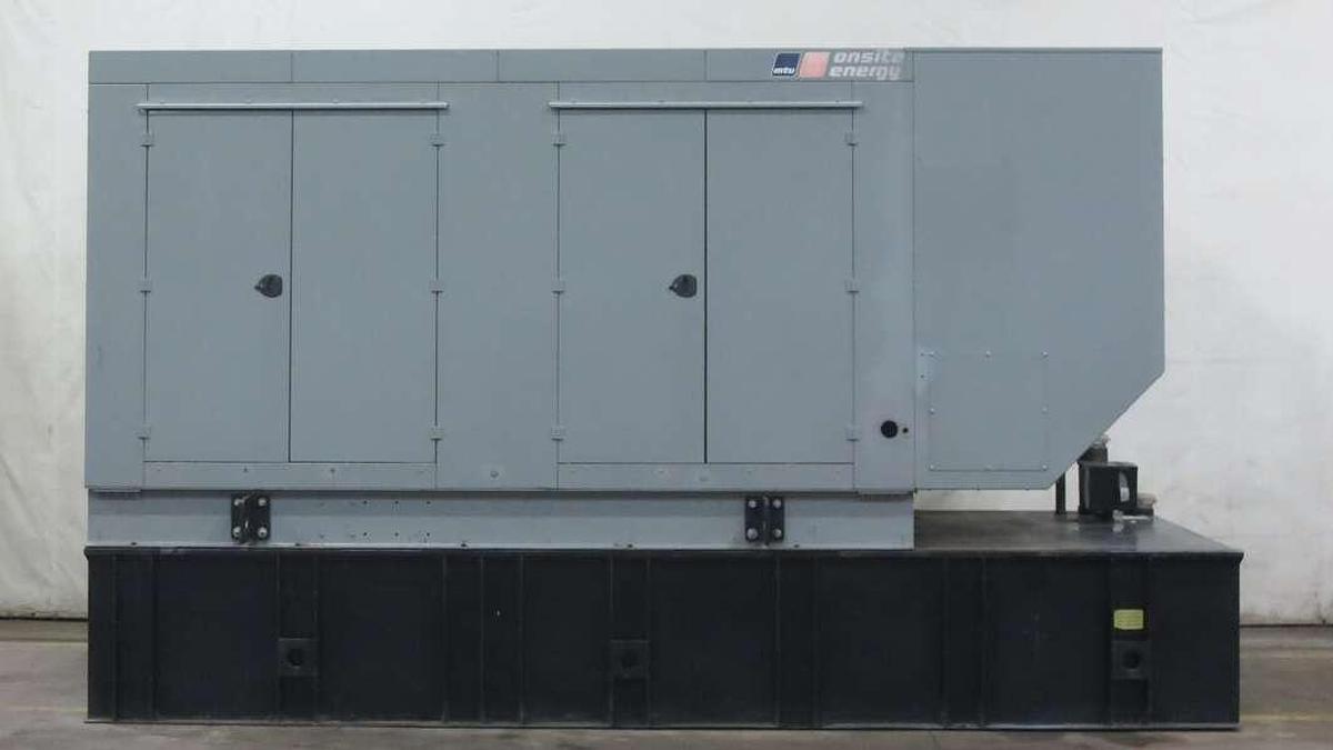 Used Used MTU DS600 12V1600G80S Diesel Generator, 105 Hrs, EPA Tier 2  600 kW