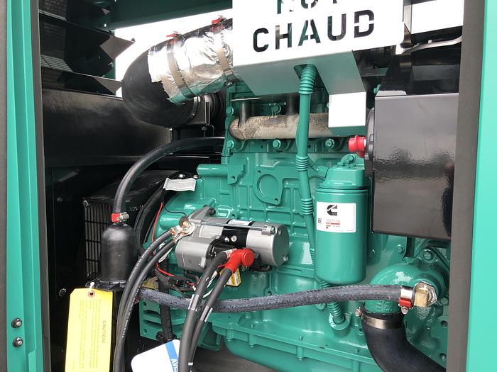New Cummins C100D6C QSB5-G13 NR3 Diesel Generator, EPA Tier 3, 100 KW