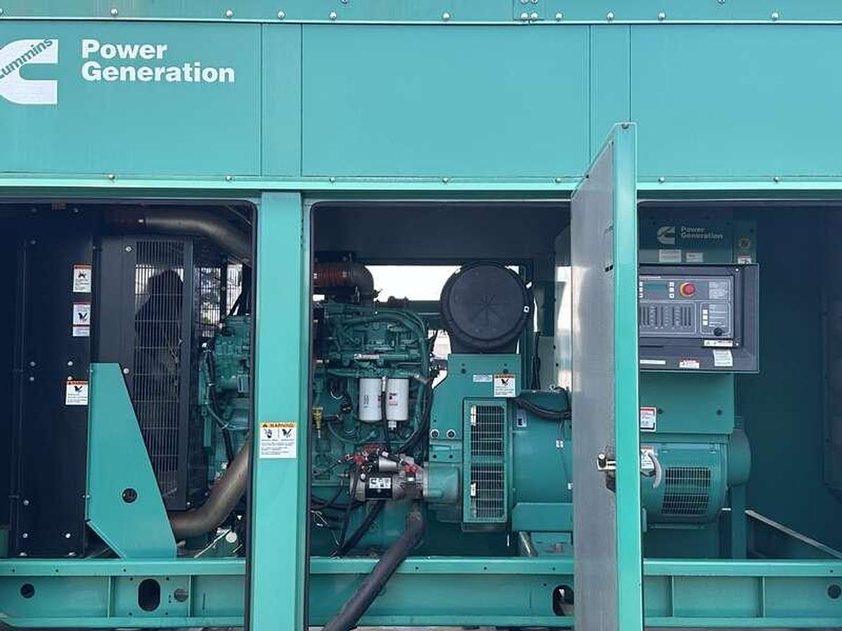 Used Used Cummins DQDAA QSL9-G7 Diesel Generator, 434 Hrs, EPA Tier 3 250 kW