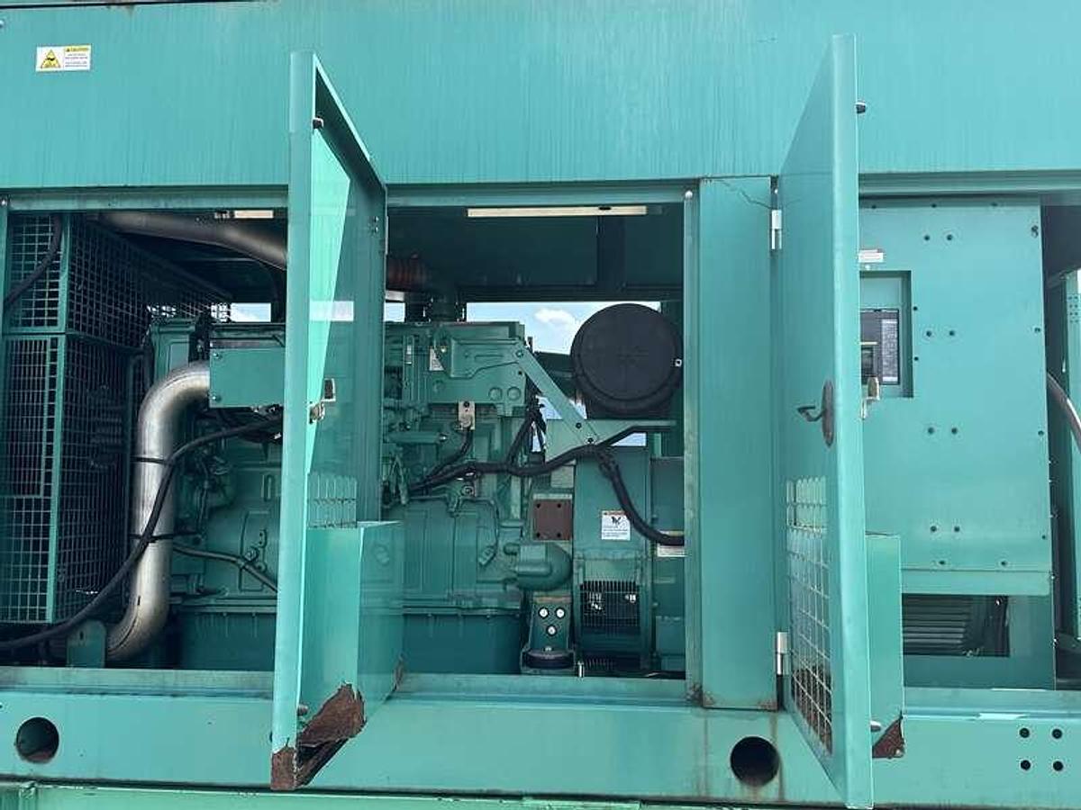 Used Cummins DFEK QSX15-G9 Diesel Generator, 371 Hrs, EPA Tier 2 500 kW