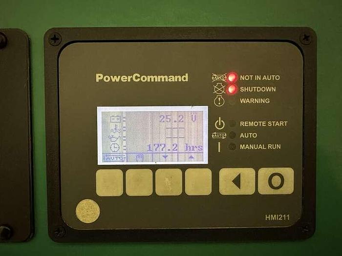 Used Cummins 150 kW standby (135 kW prime) diesel generator set model DSGAC,